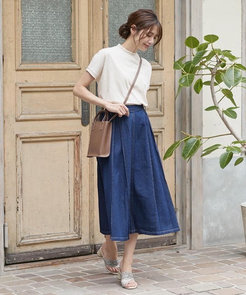 KOBE LETTUCE（コウベレタス）の「巾着付きスクエアショルダーミニバッグ（ショルダーバッグ・レディース・パープル/グレイッシュベージュ/ブラウン/ブラック/オリーブ・FREE）」の15枚目の写真