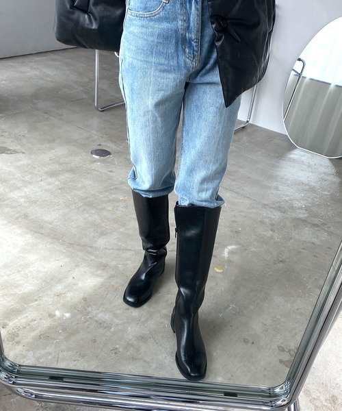 chuclla（チュクラ）の「【chuclla】【2020/AW】BASIC LONG-BOOTS chs87（ブーツ・レディース・ブラック・36/37/38/39/40）」の12枚目の写真