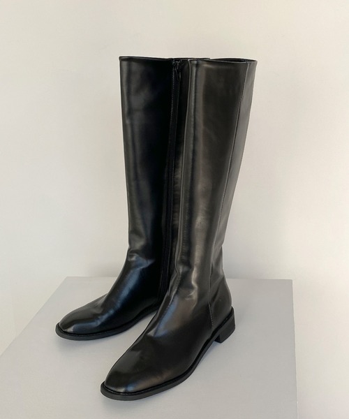 chuclla（チュクラ）の「【chuclla】【2020/AW】BASIC LONG-BOOTS chs87（ブーツ・レディース・ブラック・36/37/38/39/40）」の14枚目の写真
