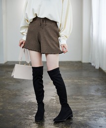 Heather | ウォッシャブルニットショートパンツ　917954(その他パンツ)