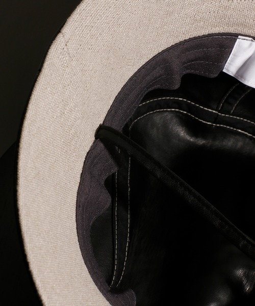 JANESMITH（ジェーンスミス）の「JANESMITH ジェーンスミス / HAT バケットハット / 21SHT-#630L-LH（ハット・レディース・ブラック/ブラウン・MEDIUM/LARGE）」の8枚目の写真