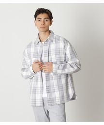 AZUL by moussy | CHECK SHIRT JACKET/チェックシャツジャケット(カバーオール)