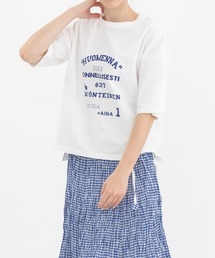 nop de nod | USコットンロゴTシャツ(Tシャツ/カットソー)
