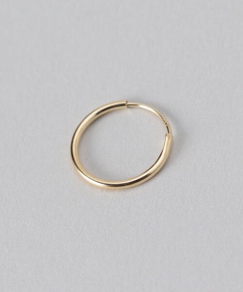 H BEAUTY&YOUTH UNITED ARROWS(エイチビューティーアンドユースユナイテッドアローズ)の「<LOREN STEWART>VALLE HOOPS GOLD COLOR 11mm/ピアス(ピアス(両耳用)・レディース・ゴールド・FREE)」の2枚目の写真