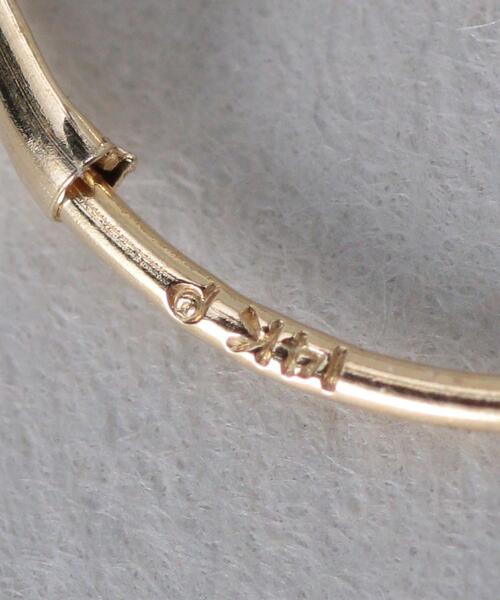 H BEAUTY&YOUTH UNITED ARROWS(エイチビューティーアンドユースユナイテッドアローズ)の「<LOREN STEWART>VALLE HOOPS GOLD COLOR 11mm/ピアス(ピアス(両耳用)・レディース・ゴールド・FREE)」の5枚目の写真