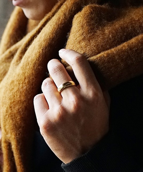 MinoriTY（マイノリティ）の「【MinoriTY】スチールスムースリング メンズ ウィメンズ （リング・メンズ・ブラック/シルバー/ゴールド・S/M/L/XS）」の18枚目の写真