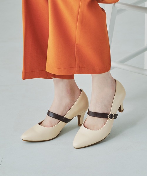 Traffic オリエンタルトラフィック のファッション パンプス シューズ Traffic 21春夏新作 ストラップヒールパンプス パンプス Oriental セール 激安正規品の