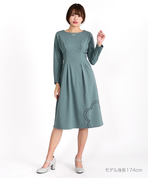 ウエストタックカットソー ワンピース ワンピース Mary Mary Quant マリークヮント のファッション