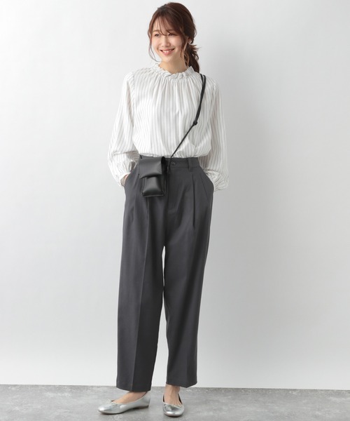 ☆ささのはページ☆ セール】サス付きタックワイドテーパー/932167（その他パンツ