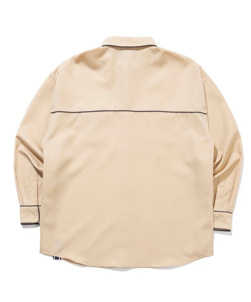 ROMANTIC CROWN(ロマンティッククラウン)の「【ROMANTIC CROWN】ROUND COLLAR PIPING SHIRT / ロマンティッククラウン ラウンド カラー パイピング シャツ(シャツ/ブラウス・メンズ・ホワイト/ベージュ/ネイビー・SMALL/MEDIUM/LARGE/X-LARGE)」の22枚目の写真