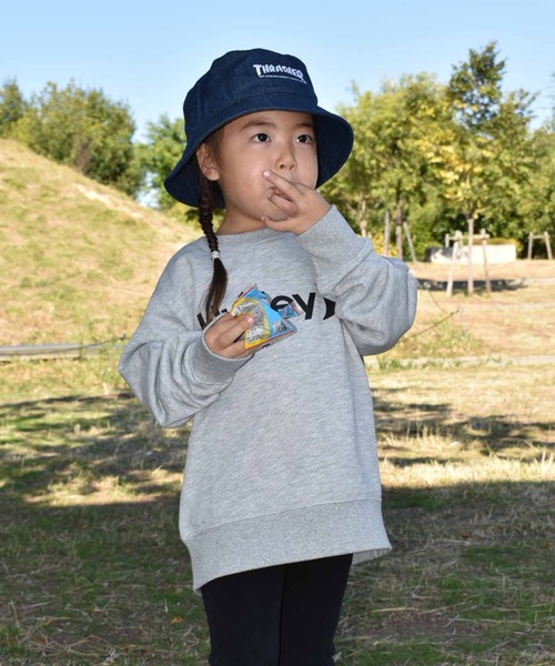 THRASHER（スラッシャー）の「THRASHER/スラッシャー キッズ ハット 21TH-H04K（ハット・キッズ・ベージュ/ブラック/ネイビー・FREE）」の6枚目の写真