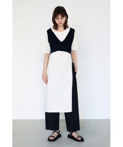 セール Long Slit One Piece ロングスリットワンピース ワンピース Black By Moussy ブラックバイマウジー のファッション通販 Zozotown