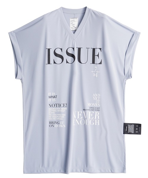 SHAREEF（シャリーフ）の「PE SMOOTH LONG LENGTH T（Tシャツ/カットソー・メンズ・ホワイト/ブラック/バーガンディー/グレイッシュブルー・1/2/3）」の9枚目の写真