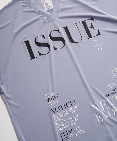 SHAREEF（シャリーフ）の「PE SMOOTH LONG LENGTH T（Tシャツ/カットソー・メンズ・ホワイト/ブラック/バーガンディー/グレイッシュブルー・1/2/3）」の18枚目の写真