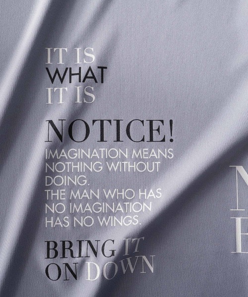 SHAREEF（シャリーフ）の「PE SMOOTH LONG LENGTH T（Tシャツ/カットソー・メンズ・ホワイト/ブラック/バーガンディー/グレイッシュブルー・1/2/3）」の12枚目の写真