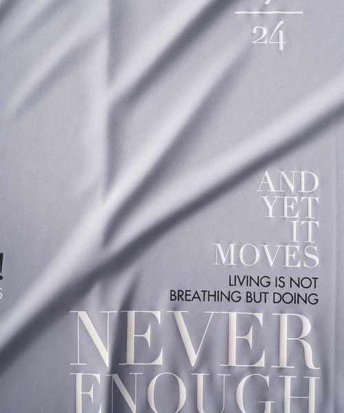 SHAREEF（シャリーフ）の「PE SMOOTH LONG LENGTH T（Tシャツ/カットソー・メンズ・ホワイト/ブラック/バーガンディー/グレイッシュブルー・1/2/3）」の8枚目の写真