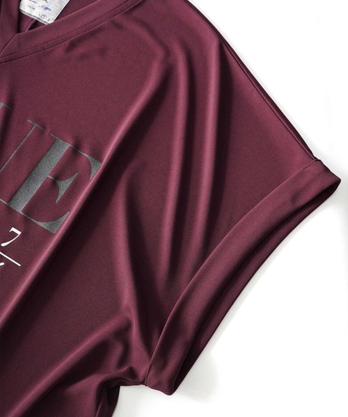 SHAREEF（シャリーフ）の「PE SMOOTH LONG LENGTH T（Tシャツ/カットソー・メンズ・ホワイト/ブラック/バーガンディー/グレイッシュブルー・1/2/3）」の16枚目の写真