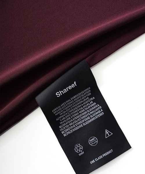 SHAREEF（シャリーフ）の「PE SMOOTH LONG LENGTH T（Tシャツ/カットソー・メンズ・ホワイト/ブラック/バーガンディー/グレイッシュブルー・1/2/3）」の10枚目の写真