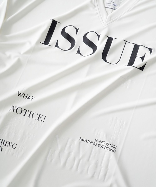 SHAREEF（シャリーフ）の「PE SMOOTH LONG LENGTH T（Tシャツ/カットソー・メンズ・ホワイト/ブラック/バーガンディー/グレイッシュブルー・1/2/3）」の19枚目の写真