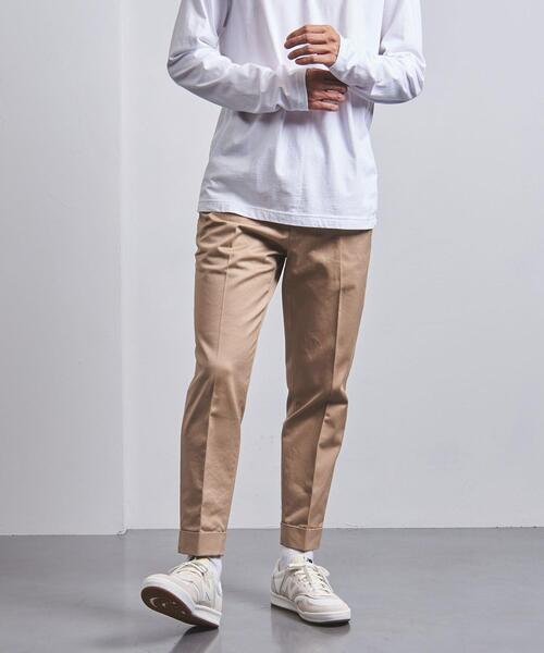 District UNITED ARROWS（ディストリクト ユナイテッドアローズ）の「＜District（ディストリクト）＞ クロップド パンツ（その他パンツ・メンズ・ベージュ・44/46/48/50/42）」の2枚目の写真