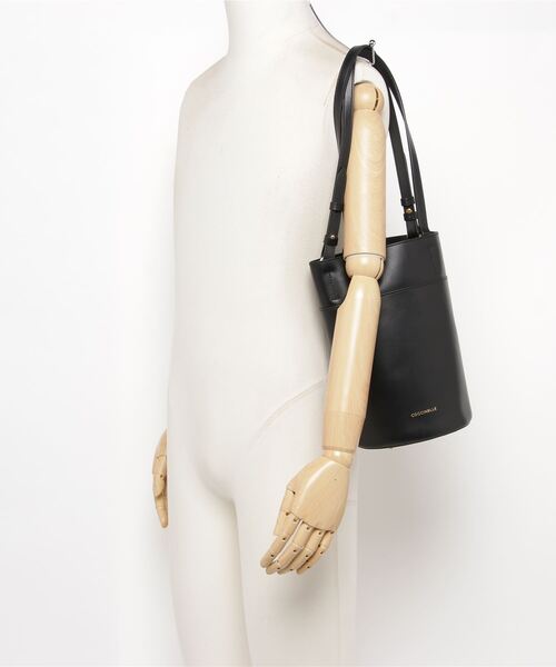 COCCINELLE(コチネレ)の「《COCCINELLE/コチネレ》GARCONNE COWHIDE(ショルダーバッグ・レディース・イエロー/ブラウン/ブラック/ホワイト・FREE)」の11枚目の写真