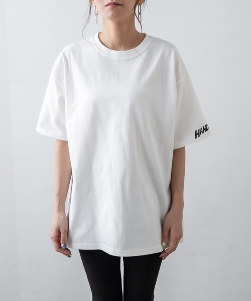 RASVOA（ラスボア）の「Danger Ｔシャツ（Tシャツ/カットソー・レディース・ブラック/オフホワイト/オレンジ・FREE）」の19枚目の写真