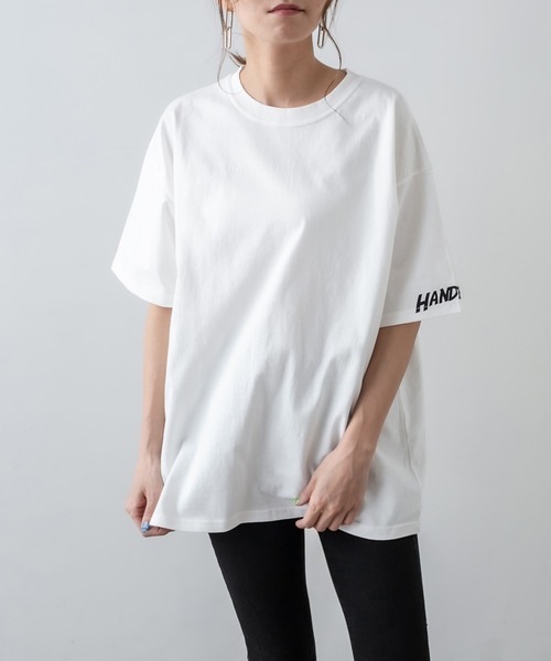 RASVOA（ラスボア）の「Danger Ｔシャツ（Tシャツ/カットソー・レディース・ブラック/オフホワイト/オレンジ・FREE）」の18枚目の写真