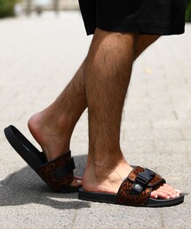 FREAK'S STORE | WEB限定 FREAK'S STORE OUTDOORS/フリークスアウトドアーズ バックルストラップ コンフォートサンダル/シャワーサンダル/フェイクスエード(サンダル)