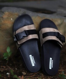 FREAK'S STORE | WEB限定 FREAK'S STORE OUTDOORS/フリークスアウトドアーズ バックルストラップ コンフォートサンダル/シャワーサンダル/フェイクスエード(サンダル)