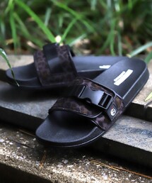 FREAK'S STORE | WEB限定 FREAK'S STORE OUTDOORS/フリークスアウトドアーズ バックルストラップ コンフォートサンダル/シャワーサンダル/フェイクスエード(サンダル)