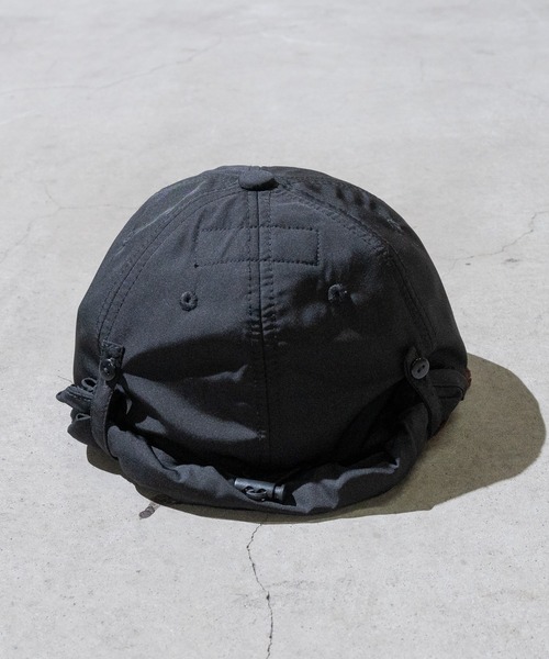 KRIFF MAYER(クリフメイヤー)の「【Y】〔KRIFF MAYER/クリフメイヤー〕撥水加工 日よけ付きキャップ(キャップ・キッズ・ブラック/ベージュ/ネイビー・FREE)」の14枚目の写真