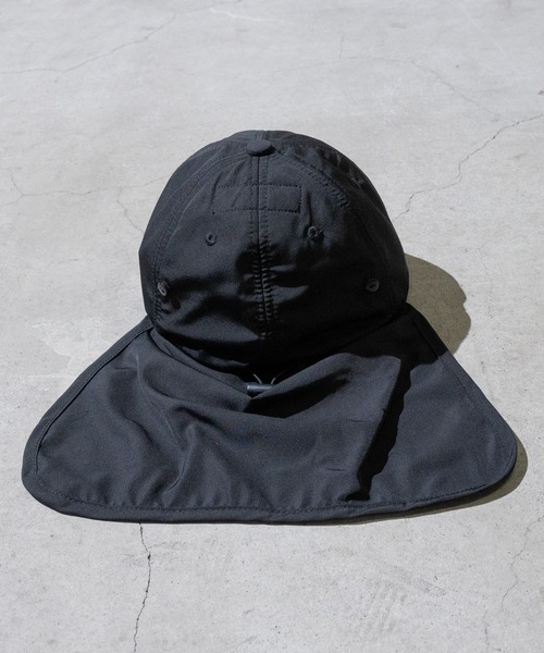 KRIFF MAYER(クリフメイヤー)の「【Y】〔KRIFF MAYER/クリフメイヤー〕撥水加工 日よけ付きキャップ(キャップ・キッズ・ブラック/ベージュ/ネイビー・FREE)」の6枚目の写真