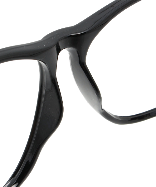 WEGO（ウィゴー）の「WEGO/レンズ無しウェリントンタイプ（メガネ・メンズ・ブラック/ブラウン系その他・FREE）」の7枚目の写真