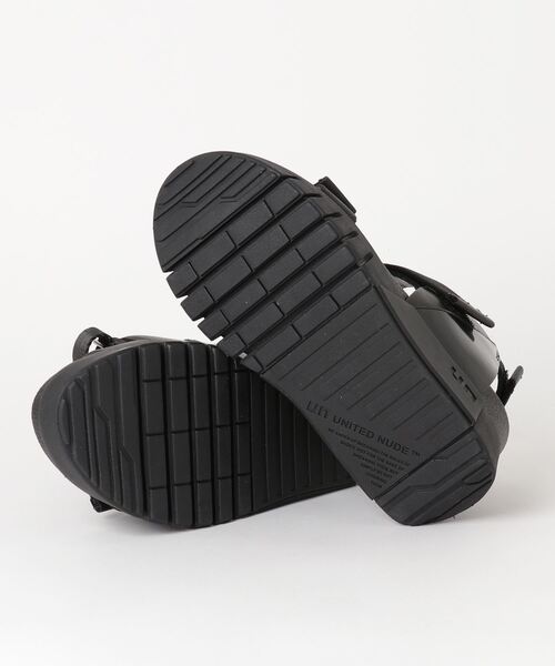 UNITED NUDE（ユナイテッドヌード）の「UNITED NUDE “DELTA RUN”サンダル（サンダル・レディース・ブラック・38/37/36/35/39）」の3枚目の写真