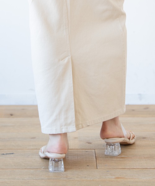 flowriri（フロウリリ）の「flowriri レースアップデニムワンピース（ワンピース・レディース・ブルー/アイボリー・FREE）」の22枚目の写真