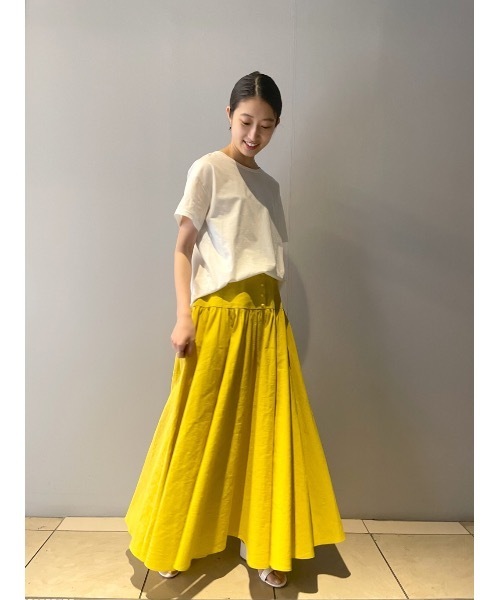 BEARDSLEY（ビアズリー）の「イニシャル刺繍Tシャツ（Tシャツ/カットソー・レディース・ホワイト/ブラック・FREE）」の16枚目の写真