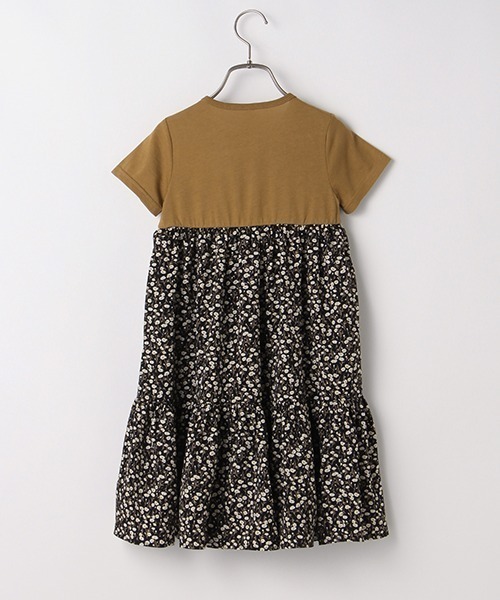 b・ROOM（ビールーム）の「【プチプラ】キャミレイヤード風半袖ワンピース（ワンピース・キッズ・ベージュ/ピンク/ブラック・100cm/140cm/120cm/110cm/130cm）」の8枚目の写真