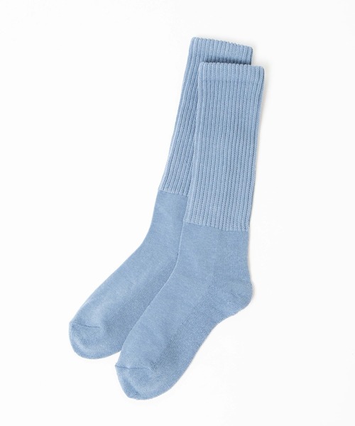 WEGO（ウィゴー）の「WEGO/底パイルリブソックス（ソックス/靴下・レディース・ホワイト/ブラック/ベージュ/ブルー・23-25cm）」の4枚目の写真
