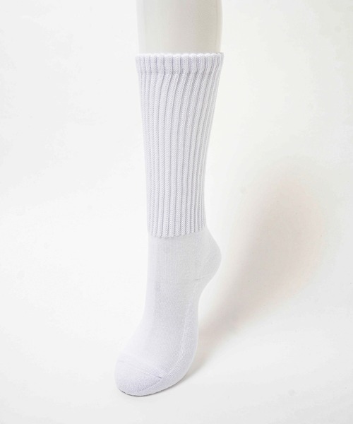 WEGO（ウィゴー）の「WEGO/底パイルリブソックス（ソックス/靴下・レディース・ホワイト/ブラック/ベージュ/ブルー・23-25cm）」の12枚目の写真