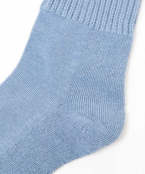 WEGO（ウィゴー）の「WEGO/底パイルリブソックス（ソックス/靴下・レディース・ホワイト/ブラック/ベージュ/ブルー・23-25cm）」の10枚目の写真