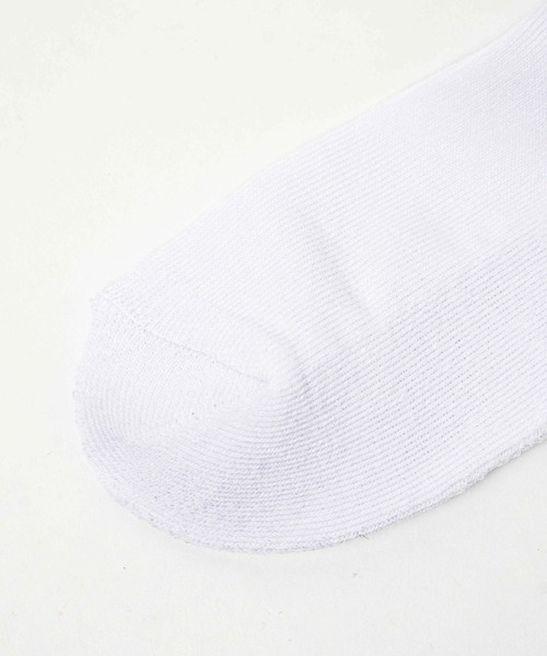 WEGO（ウィゴー）の「WEGO/底パイルリブソックス（ソックス/靴下・レディース・ホワイト/ブラック/ベージュ/ブルー・23-25cm）」の6枚目の写真