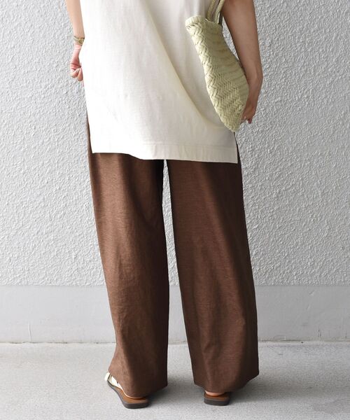 SHIPS（シップス）の「ツイルドロストパンツ（その他パンツ・レディース・イエロー系その他2/ブラウン/ネイビー・36/38/34/40）」の16枚目の写真