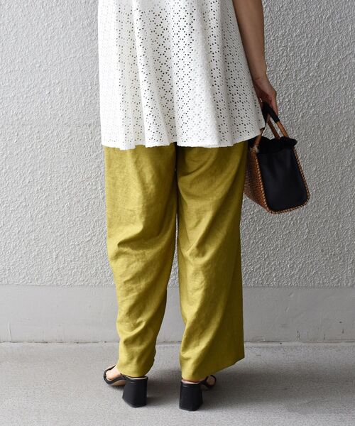 SHIPS（シップス）の「ツイルドロストパンツ（その他パンツ・レディース・イエロー系その他2/ブラウン/ネイビー・36/38/34/40）」の20枚目の写真