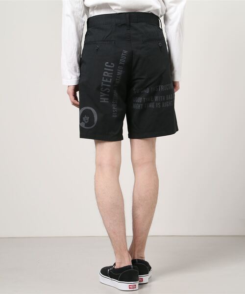 HYSTERIC GLAMOUR（ヒステリックグラマー）の「SOUND INSTRUCTIONS ショーツ（その他パンツ・メンズ・ホワイト/ブラック/パープル/イエロー・SMALL/MEDIUM/LARGE）」の9枚目の写真