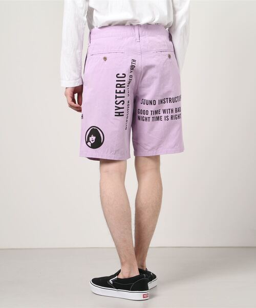 HYSTERIC GLAMOUR（ヒステリックグラマー）の「SOUND INSTRUCTIONS ショーツ（その他パンツ・メンズ・ホワイト/ブラック/パープル/イエロー・SMALL/MEDIUM/LARGE）」の13枚目の写真