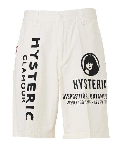 HYSTERIC GLAMOUR（ヒステリックグラマー）の「SOUND INSTRUCTIONS ショーツ（その他パンツ・メンズ・ホワイト/ブラック/パープル/イエロー・SMALL/MEDIUM/LARGE）」の2枚目の写真