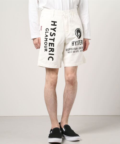HYSTERIC GLAMOUR（ヒステリックグラマー）の「SOUND INSTRUCTIONS ショーツ（その他パンツ・メンズ・ホワイト/ブラック/パープル/イエロー・SMALL/MEDIUM/LARGE）」の6枚目の写真