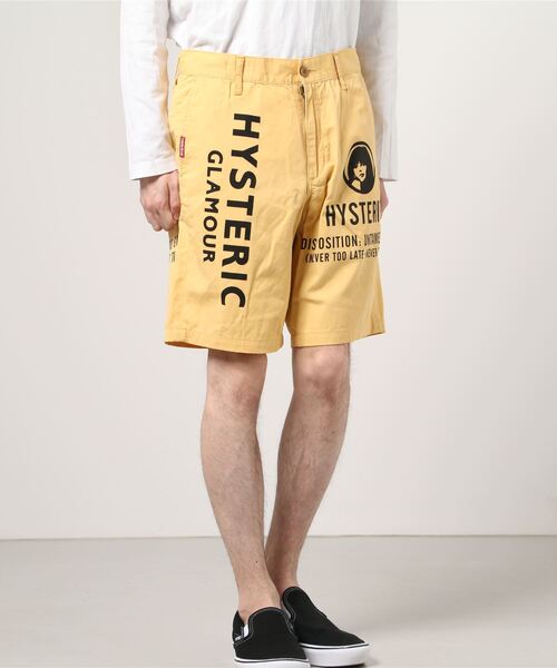 HYSTERIC GLAMOUR（ヒステリックグラマー）の「SOUND INSTRUCTIONS ショーツ（その他パンツ・メンズ・ホワイト/ブラック/パープル/イエロー・SMALL/MEDIUM/LARGE）」の10枚目の写真