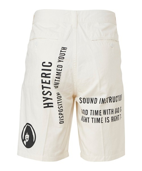 HYSTERIC GLAMOUR（ヒステリックグラマー）の「SOUND INSTRUCTIONS ショーツ（その他パンツ・メンズ・ホワイト/ブラック/パープル/イエロー・SMALL/MEDIUM/LARGE）」の5枚目の写真