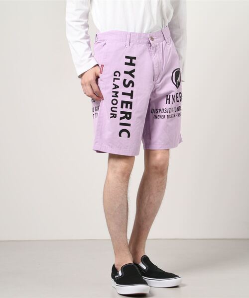HYSTERIC GLAMOUR（ヒステリックグラマー）の「SOUND INSTRUCTIONS ショーツ（その他パンツ・メンズ・ホワイト/ブラック/パープル/イエロー・SMALL/MEDIUM/LARGE）」の12枚目の写真
